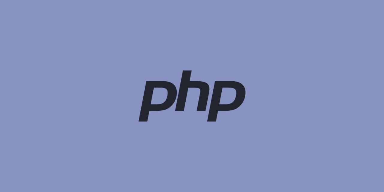 PHP chyba